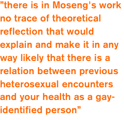 ”there is in Moseng's work