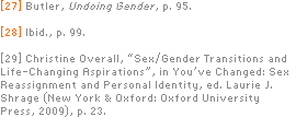 [27] Butler, Undoing Gender, p.